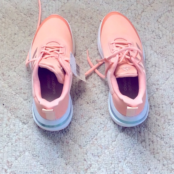 🌟 Last chance sale! 💜 Adidas Cloudfoam peach colored sneakers! Size 7🍑 - Picture 9 of 9